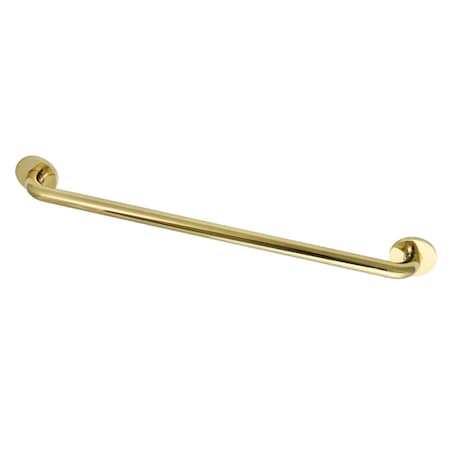 Kingston Brass GLDR814362 36-Inch X 1-1/4-Inch OD ADA Grab Bar, Polished Brass GLDR814362
